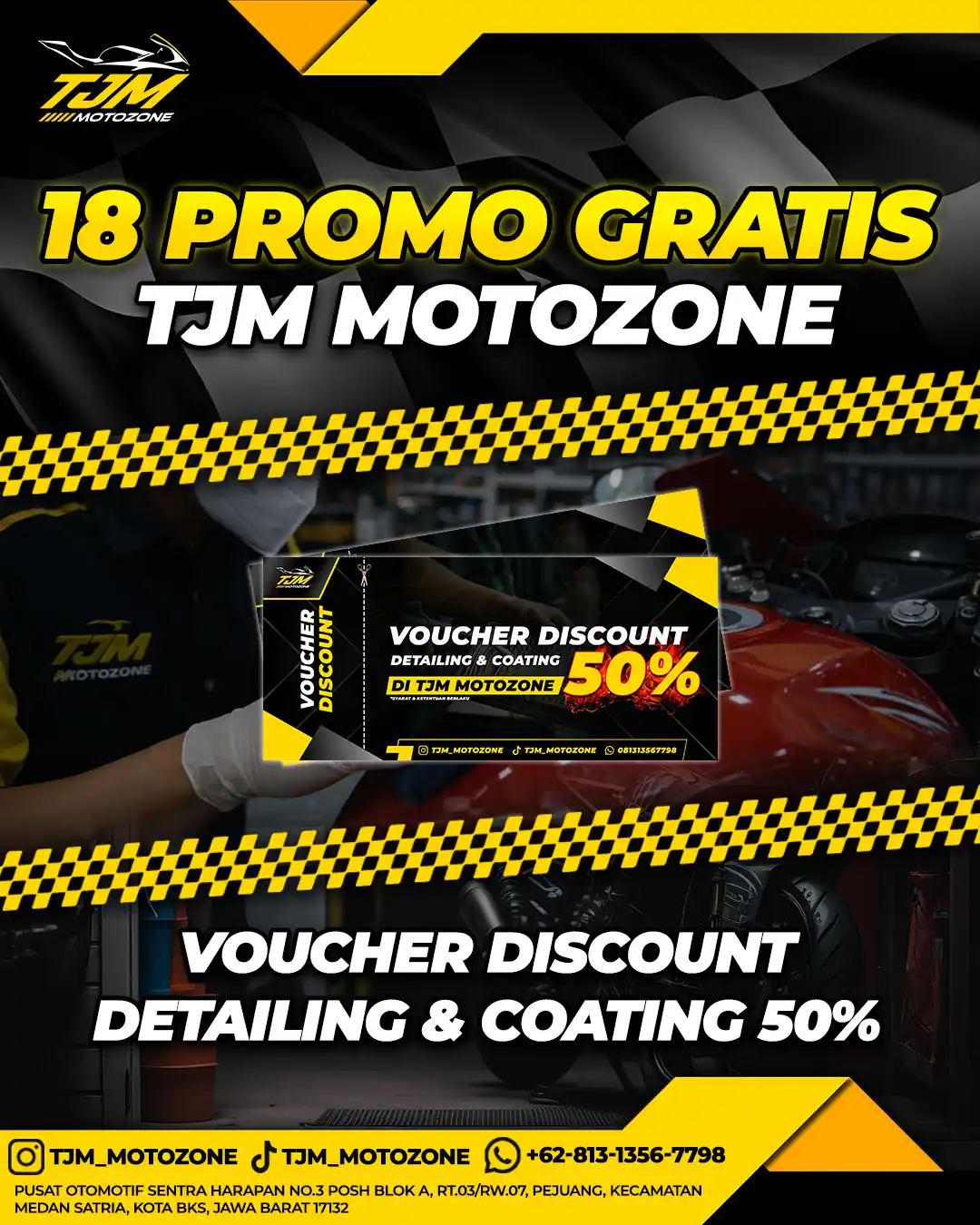 Voucher Discount Detailing & Coating 50%