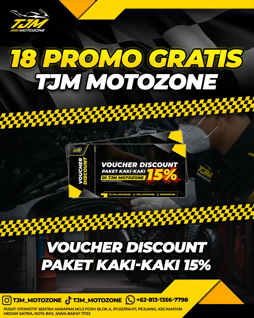 Voucher Discount Paket Kaki Kaki 15%