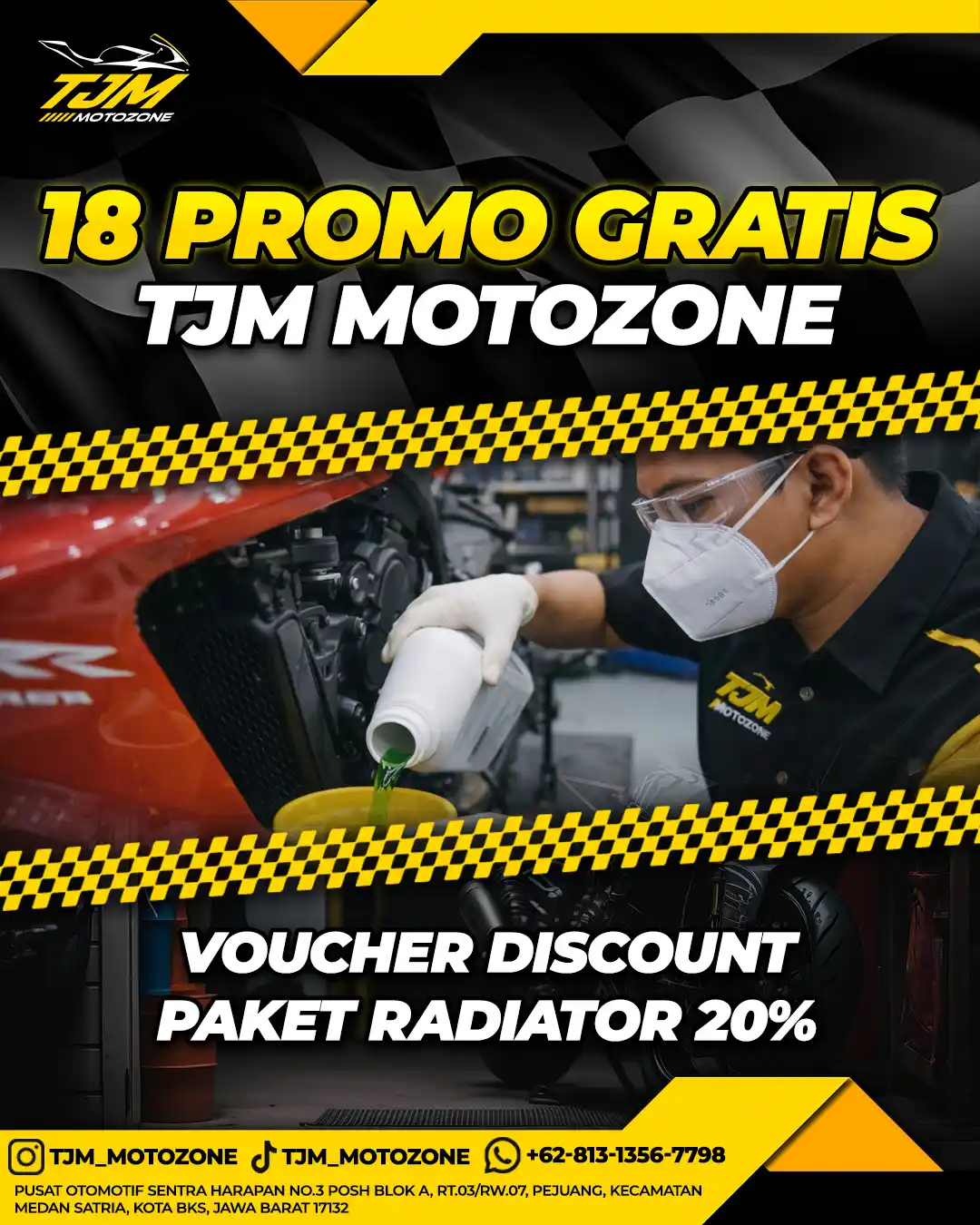 Voucher Discount Paket Radiator 20%