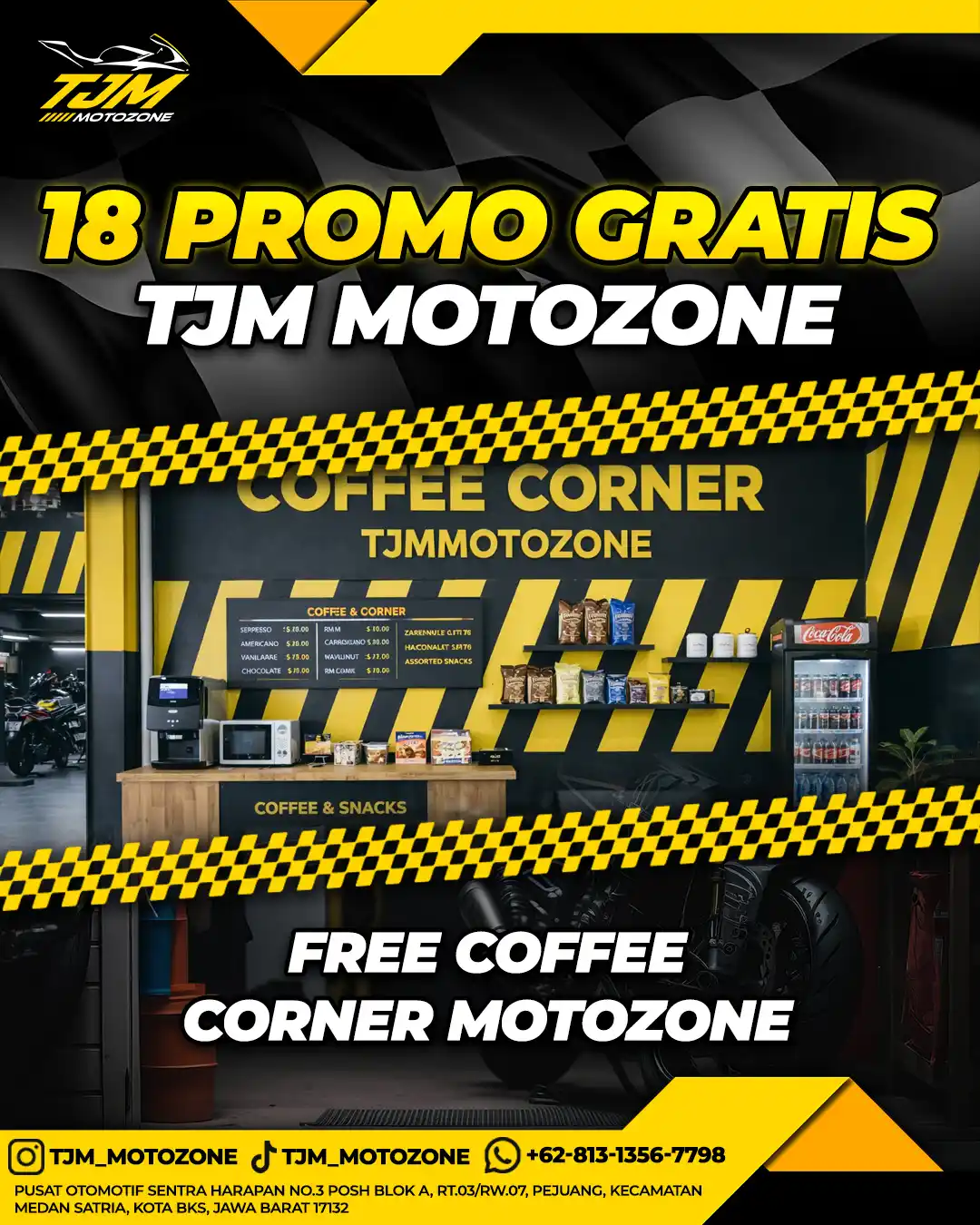 Free Coffee Corner Motozone
