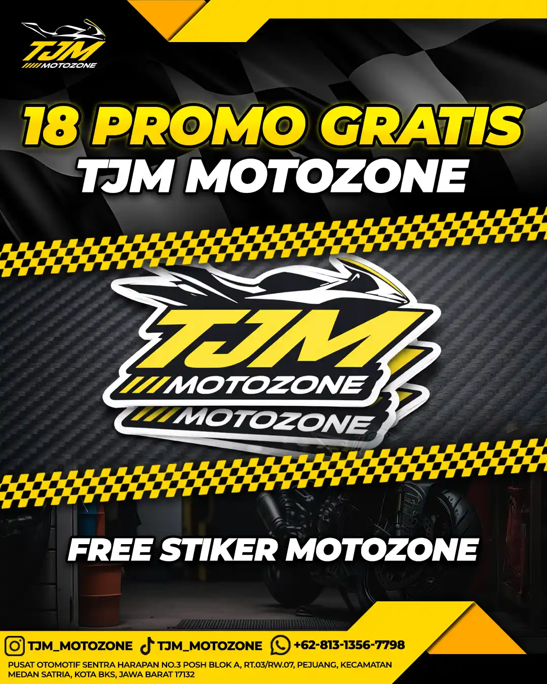 Free Stiker Motozone
