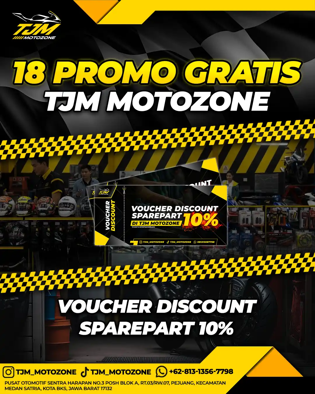 Voucher Discount Sparepart 10%