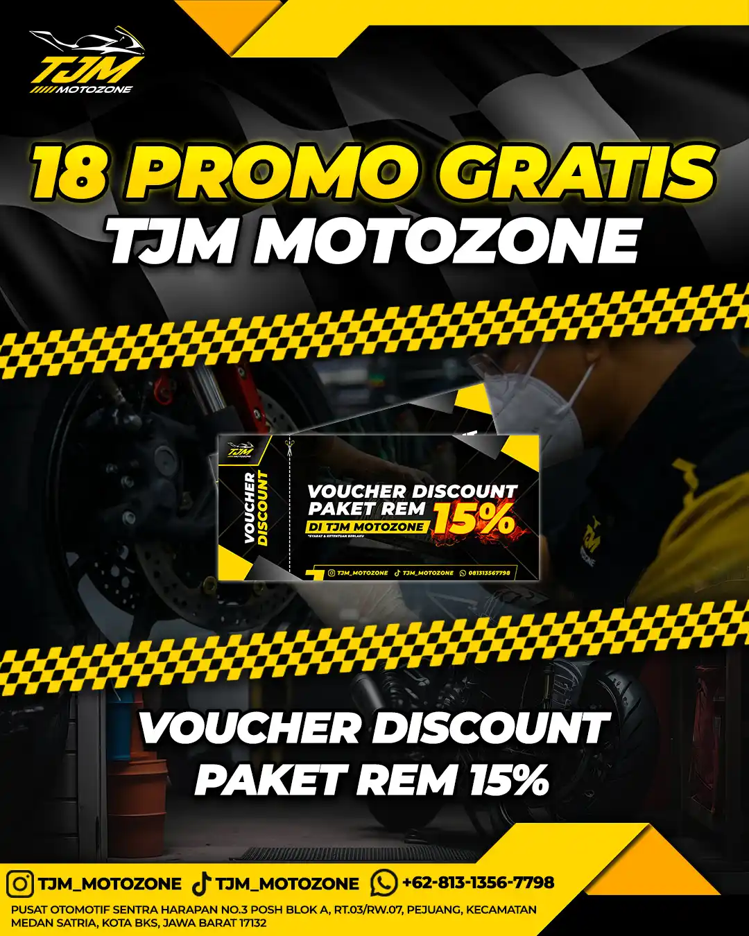 Voucher Discount Paket Rem 15%