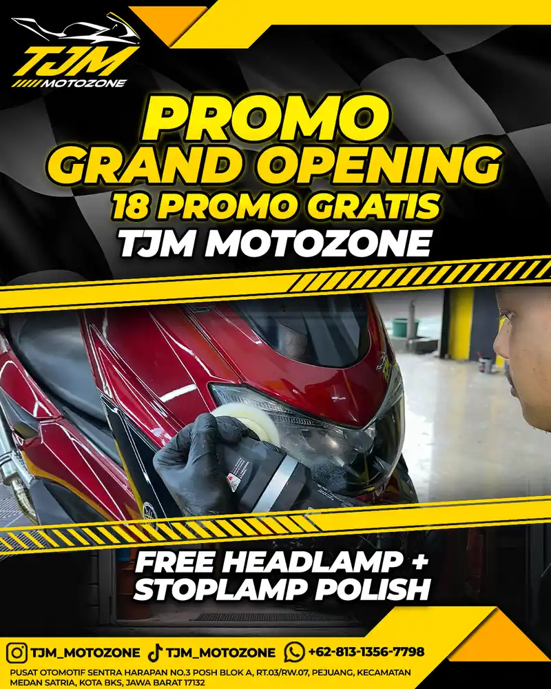 Free Headlamp + Stoplamp Polish